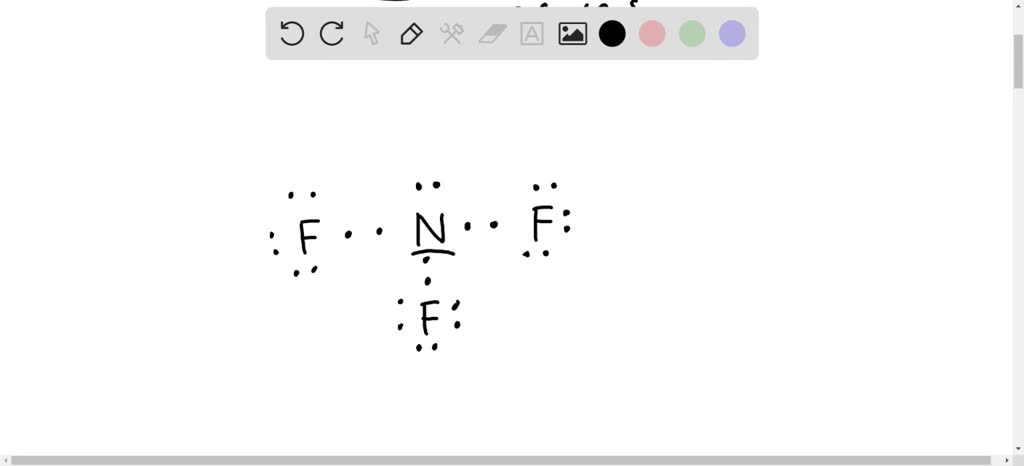 Solved What Is The Formal Charge On The Central Atom In The Most Favorable Structure For Nf3