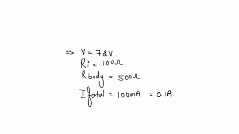 46-your-company-is-designing-a-battery-based-backup-power-source-bio-and-your-job-is-to-assess-its-safety-you-know-that-under-damp-or-sweaty-conditions-the-resistance-between-two-points-of-unbroken-sk