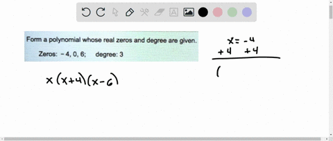 form-a-polynomial-whose-real-zeros-and-degree-are-given-zeros_-406-degree-3-type-a-polynomial-with-integer-coefficients-and-a-leading-coefficient-of-1-fx-dsimplify-your-answer-54672