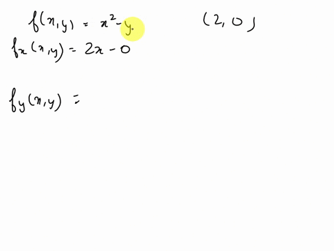 find-all-first-partial-derivatives-and-evaluate-each-at-the-given-point-fx-y-x2-_-y-2-0-fxx-y-2x-fx2-0-fyx-y-1-fy2-0-1-70954