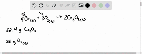 524-g-of-chromium-iii-oxide-were-formed-from-reaction-of-250-g-of-02-and-excess-chromium-metal-what-was-the-percent-yield-of-this-reaction-the-formula-mass-of-crzo3-is-1560-gmol-4-crs-3-ozlg-65099