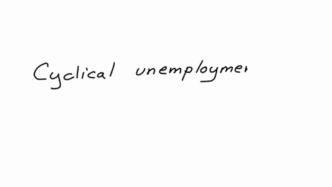 cyclical-unemployment-happens-when-the-economy-moves-into-a-recession-group-of-answer-choices-true-false