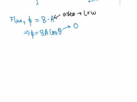 a-rectangular-loop-of-dimensions-ell-and-w-moves-with-a-constant-velocity-mathbfv-away-from-a-long-w-75475