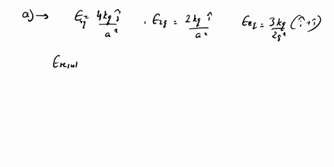 four-point-charges-are-at-the-corners-of-a-square-of-side-a-shown-in-figure-4-a-determine-the-magnitude-and-direction-of-the-electric-field-at-the-location-of-charge-q-b-what-is-the-resultan-77116