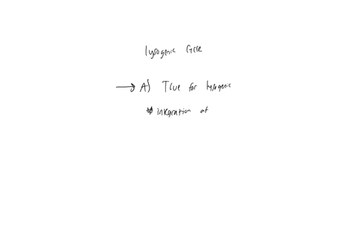 which-of-the-following-is-a-definitively-true-statement-if-an-infecting-bacteriophage-is-in-the-lysogenic-cycle-the-cell-will-burst-as-soon-as-it-assembles-new-virions-you-answered-a-the-host-cell-wil