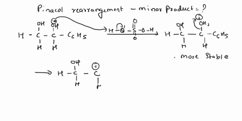 predict-the-product-of-the-following-pinacol-rearrangement-draw-mechanism-to-showthe-formation-ofthe-proposed-product-what-might-be-minor-product-of-this-reaction-oh-oh-catalyst-conc-hzso4-c-45569