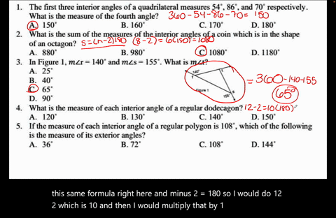 the-first-three-interior-angles-of-a-quadrilateral-measures-54-86-and-70-respectively-what-is-the-measure-of-the-fourth-angle-a-i50-b-160-c-170-d-180-2-what-is-the-sum-of-the-measures-of-the-84504