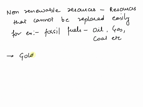 which-of-the-following-is-a-nonrenewable-resource-a-gold-b-tree-c-carbon-d-river-34362