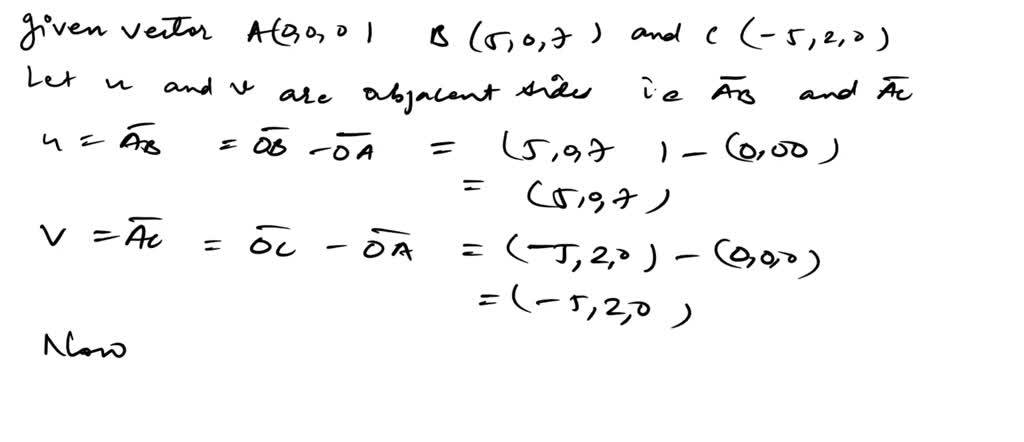 SOLVED: Find The Area Of The Triangle With The Given Vertices. Hint: 1 ...