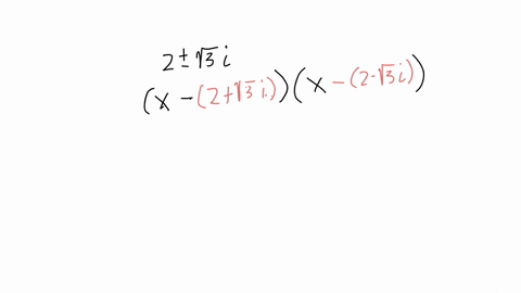 exercise-3a-1-solve-the-equations-a-x290-b-9-x2250-c-x22-x20-d-x2x10-e-2-x23-x20-2-find-the-quadratic-equation-which-has-roots-2-pm-sqrt3-i-3-write-the-following-complex-numbers-in-the-form-xy-i-a-17