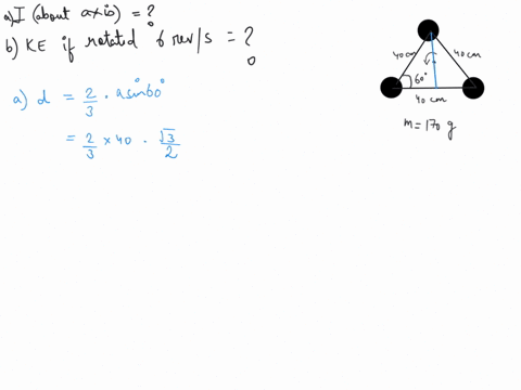 the-three-170-g-masses-in-figure-are-connected-by-massless-rigid-rods_-part-a-what-is-the-triangle-s-moment-of-inertia-about-the-axis-through-the-center-express-your-answer-to-two-significan-70123