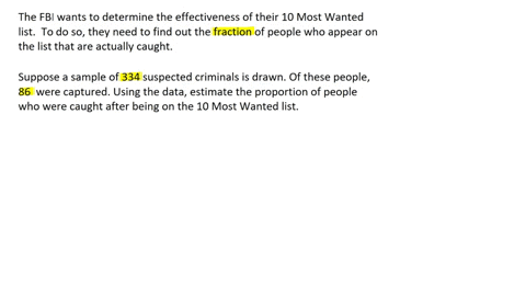 the-fbi-wants-to-determine-the-effectiveness-of-their-10-10-most-wanted-list-to-do-so-they-need-to-find-out-the-fraction-of-people-who-appear-on-the-list-that-are-actually-caught-step-1-of-2-suppose-a
