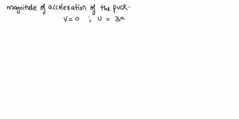j6o-hockey-puck-mass-25-kg-leaves-the-players-stick-with-speed-of-35-ms-and-slides-on-the-ice-for-90-meters-before-coming-to-rest-what-is-the-magnitude-of-the-acceleration-on-the-puck-ms2-su-69728
