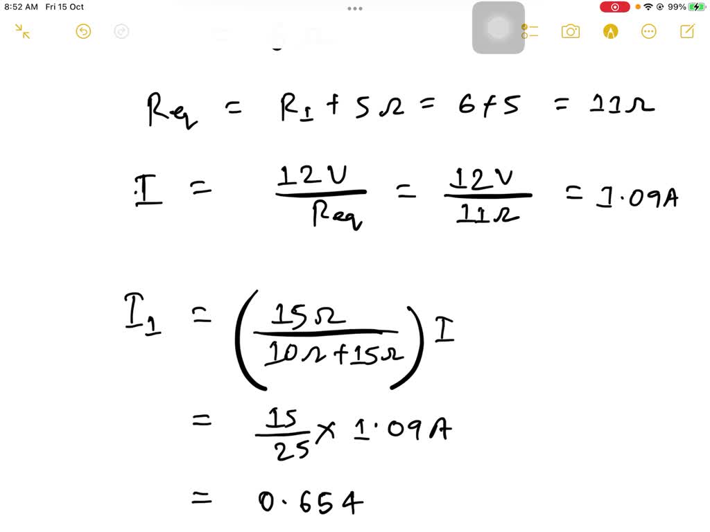 SOLVED A 5.2 MΩ resistor, 1.2 MΩ resistor and 1 MΩ resistor are