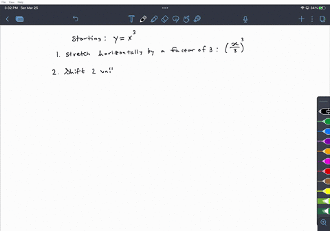 fx-is-transformed-from-yx3-by-horizontally-stretch-by-a-factor-of-3-shift-2-units-to-the-left-reflect-about-the-x-axis-and-shift-4-units-up-find-the-equation-for-fx-84704