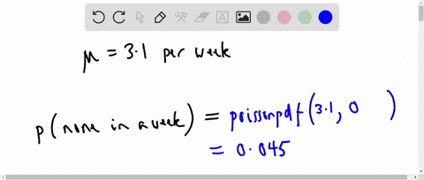 the-number-of-accidents-that-occur-at-a-busy-intersection-is-poisson-distributed-with-a-mean-of-31-per-week-find-the-probability-of-the-following-events-a-no-accidents-occur-in-one-week-prob-85109