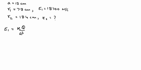 an-insulating-sphere-of-radius-13-cm-has-a-uniform-charge-density-throughout-its-volume-13-cm-184-cm-78-cm-p-if-the-magnitude-of-the-electric-field-at-a-distance-of-78-cm-from-the-center-is-68018