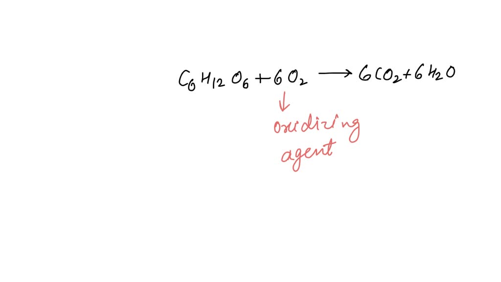 SOLVED: In the reaction C6H12O6 + 6 O2 –> 6 CO2 + 6 H2O which of the ...