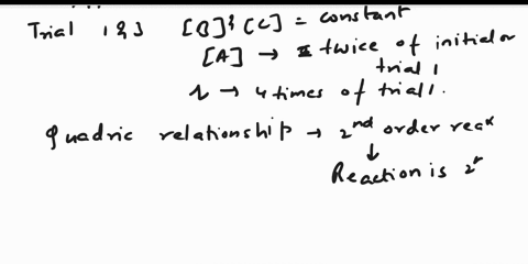 for-the-reaction-abcdeabcde-the-initial-reaction-rate-was-measured-for-various-initial-concentrations-of-reactants-the-following-data-were-collected-trial-aa-mm-bb-mm-cc-mm-initial-rate-msms-52786