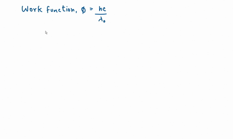 the-work-function-for-a-metal-is-52010-19-j-what-is-the-longest-wavelength-of-electromagnetic-radiation-that-can-eject-an-electron-from-the-surface-of-a-piece-of-the-metal-answer-in-nm-57143