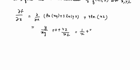 find-the-directions-in-which-the-function-increases-and-decreases-most-rapidly-at-p0-then-find-the-derivatives-of-the-function-in-those-directions-fxyzlnxy3lnyz4lnxz-p0111-in-which-direction-40358