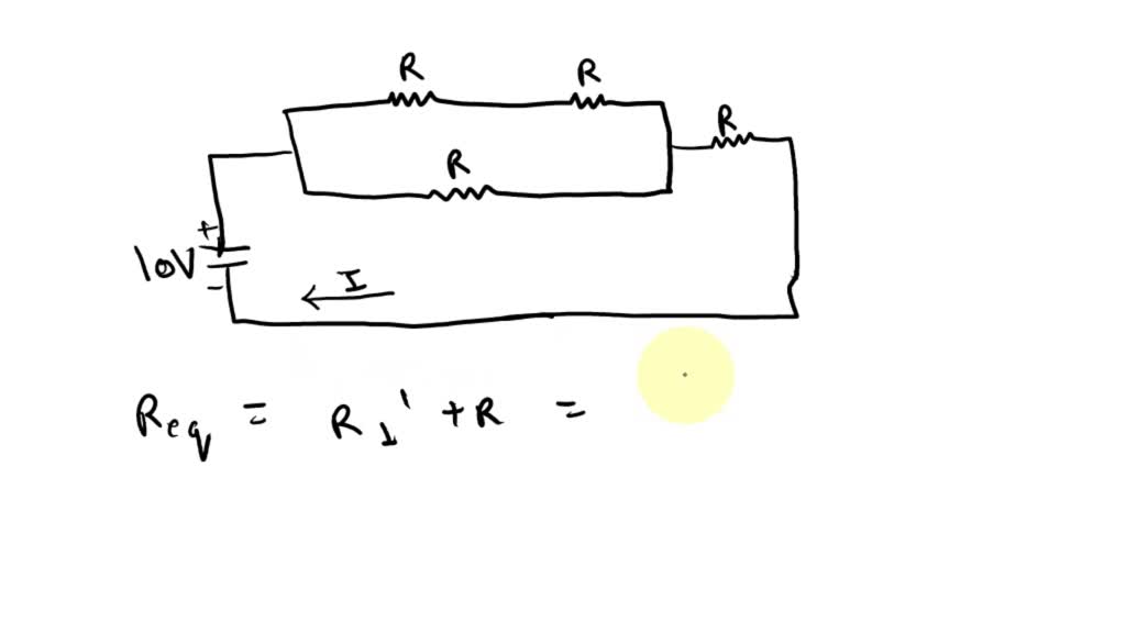 SOLVED When four identical resistors are connected to an ideal battery