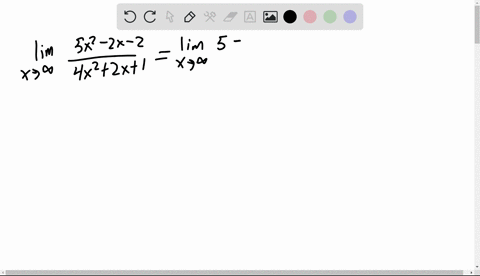 EXAMPLE 3 Evaluate the limit below and indicate which...