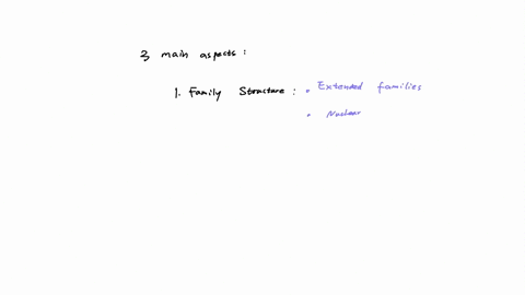 what-are-three-aspects-of-family-life-in-different-cultures
