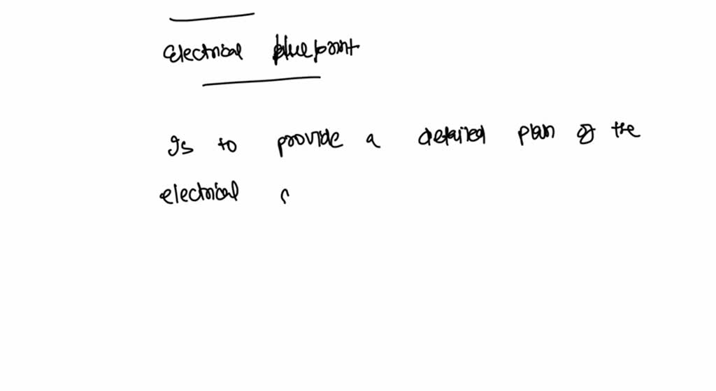 SOLVED: To read and understand electrical blueprints, you need to know