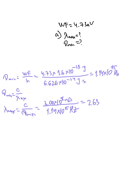 silver-has-a-work-function-of-473-ev-a-find-the-cutoff-wavelength-and-cutoff-frequency-for-the-photoelectric-effect-wavelength-______-nm-frequency-______-hz-b-what-is-the-stopping-potential-68146