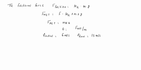 the-force-f-acting-in-a-constant-direction-on-the-24-kgblock-has-a-magnitude-which-varies-with-the-position-sof-the-block-when-s-0-the-block-is-moving-to-the-right-at-v-6-ms-the-coefficient-13042