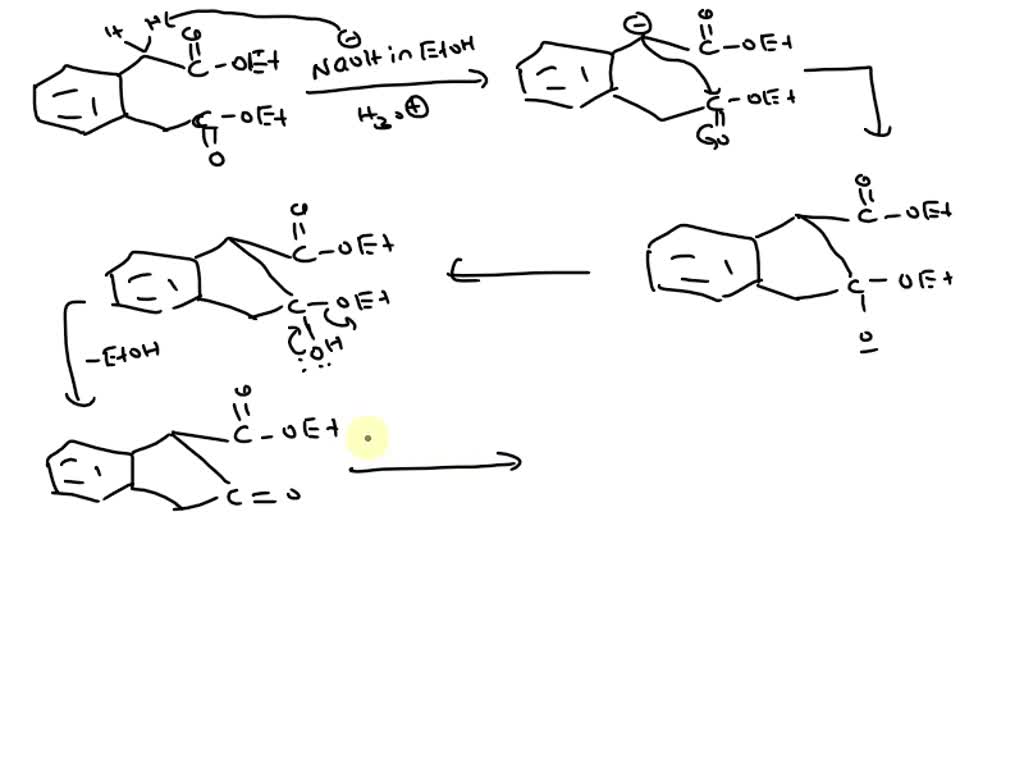 SOLVED: What is the final product from the following five-step reaction ...