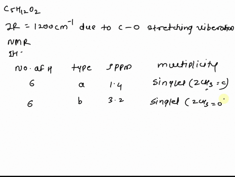 compound-with-molecular-formula-csh12oz-displays-the-following-ir-ihnmr-and-13cnmr-spectra-propose-a-structure-for-this-compound-ir-1200cm-ppm-100-80-60-ppm-40-20-95052