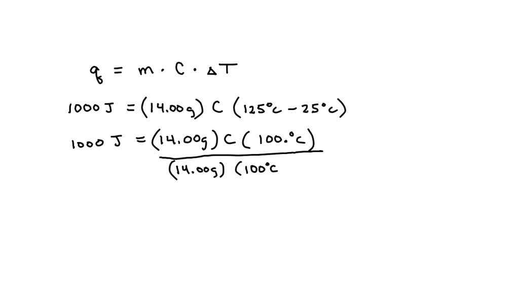 SOLVED: A 14.00 g piece of iron absorbs, 1000 J of heat energy, and its ...