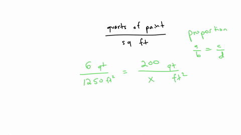 if-six-quarts-of-paint-are-needed-for-1250-square-feet-of-room-200-quarts-of-paint-will-cover-how-many-square-feet-of-room-round-your-answer-to-the-whole-number
