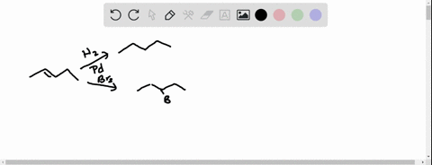 write-equations-for-the-reaction-of-pent-2-ene-with-the-followinga-h2-and-pd-catalyst-b-br2c-hcld-h2o-and-h2so4-catalyst-56573