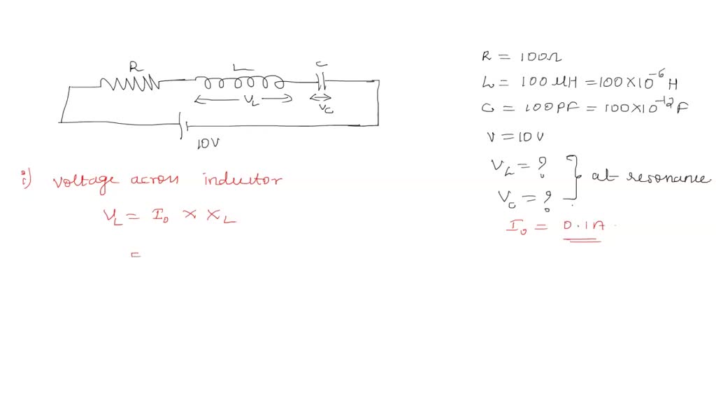 SOLVED: A coil of resistance 100 ohm and inductance 100*10^-6 H is ...