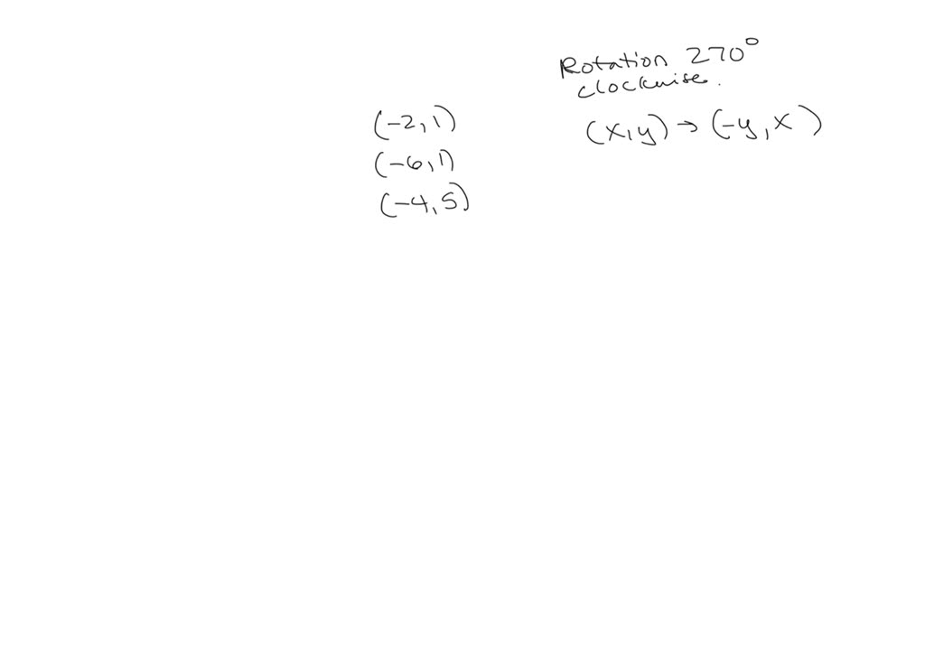 SOLVED: A Point Has Coordinates (−6,3) . It Is Rotated 180° About The ...