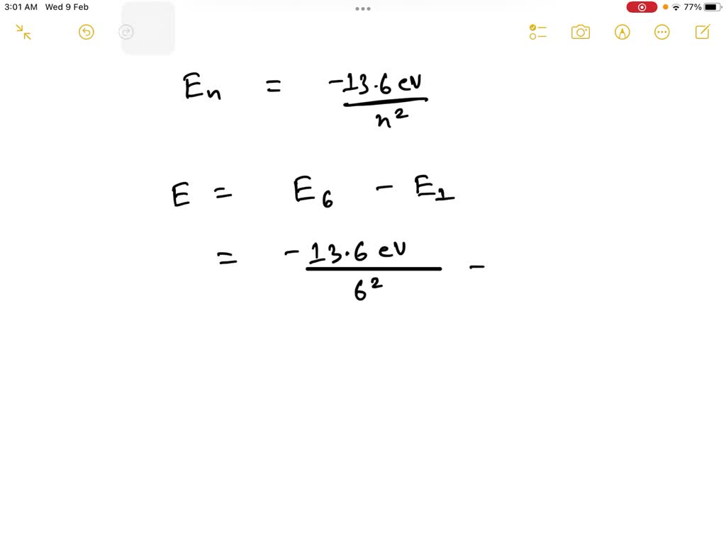 solved-calculate-the-energy-of-a-photon-emitted-when-an-electron-in-a