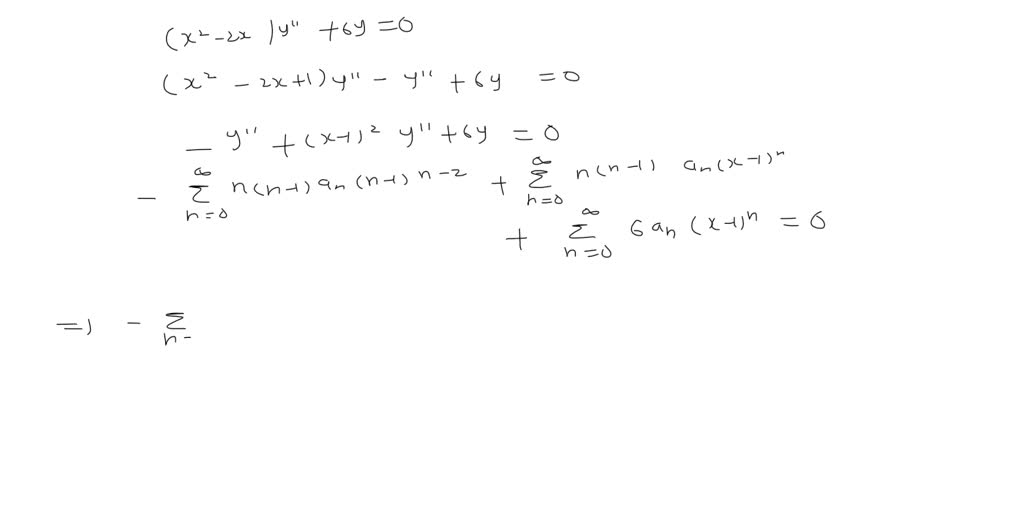 Solved: 'find The First Four Nonzero Terms In A Power Series Expansion 