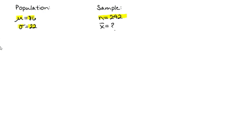 a-population-has-a-mean-86-and-a-standard-deviation-g22find-the-mean-and-standard-deviation-of-a-sampling-distribution-of-sample-means-with-sample-size-n242-simplify-your-answer-17284