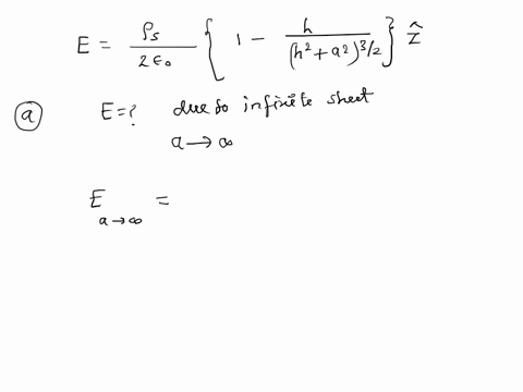a-circular-disk-of-radius-a-is-uniformly-charged-with-a-constant-surface-charge-density-ps-cmthe-disk-lies-on-the-z0-plane-with-its-axis-along-the-z-axisknowing-that-at-a-point-p00hthe-elect-27005