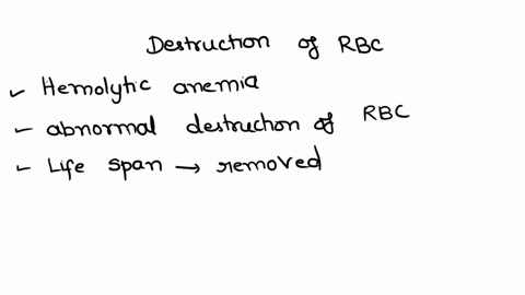 what-condition-results-from-destruction-of-red-blood-cells-30898