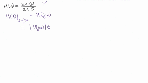 find-the-frequency-response-amplitude-and-phase-response-of-the-system-whose-transfer-function-is-s01-hs-s-5-27265