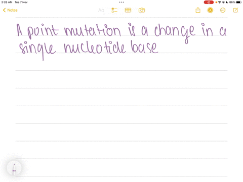 point-mutation