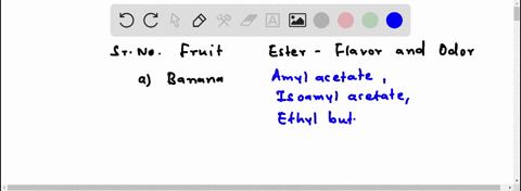 what-is-the-ester-responsible-for-the-flavor-and-odor-of-the-following-fruit-a-banana-b-orange-c-pea-31499