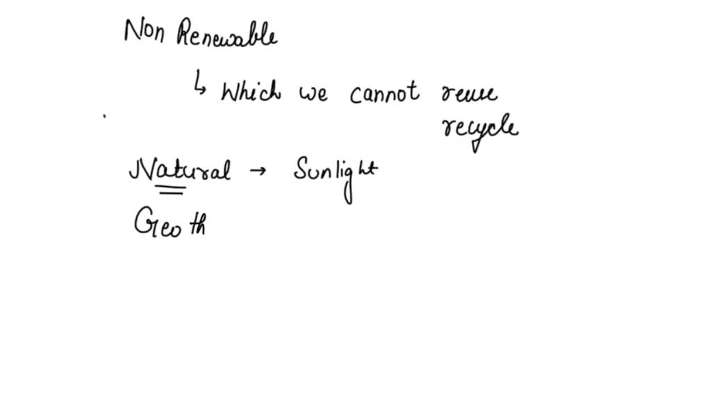 SOLVED Which natural resource is nonrenewable? geothermal corn