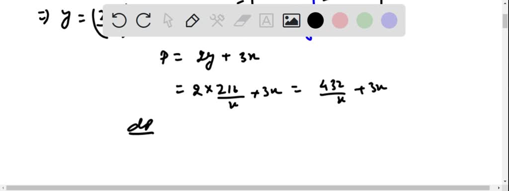 SOLVED:A 216 $\mathrmm^2$ rectangular pea patch is to be enclosed