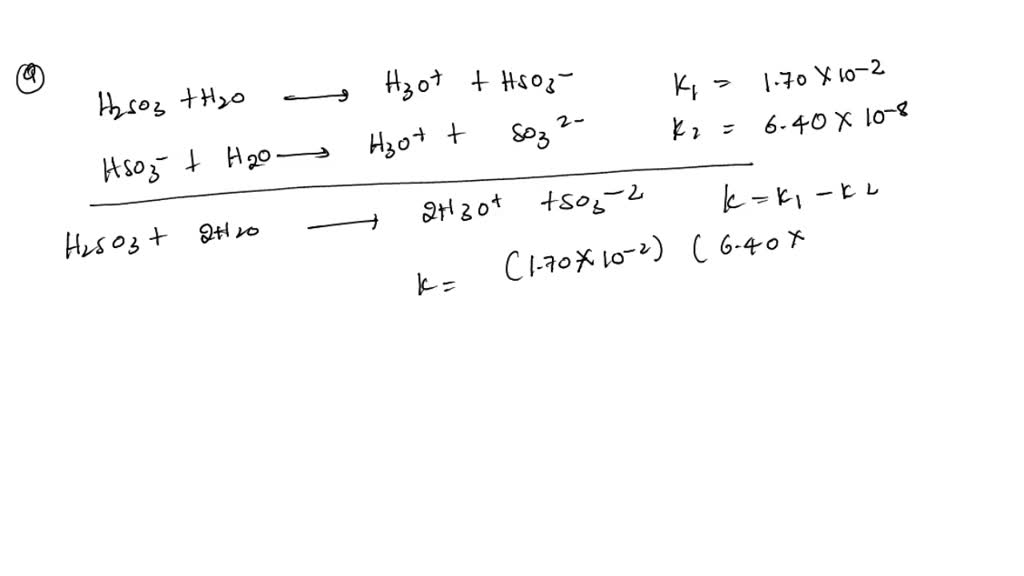 SOLVED: At 298K, the equilibrium constant for the following reaction is ...