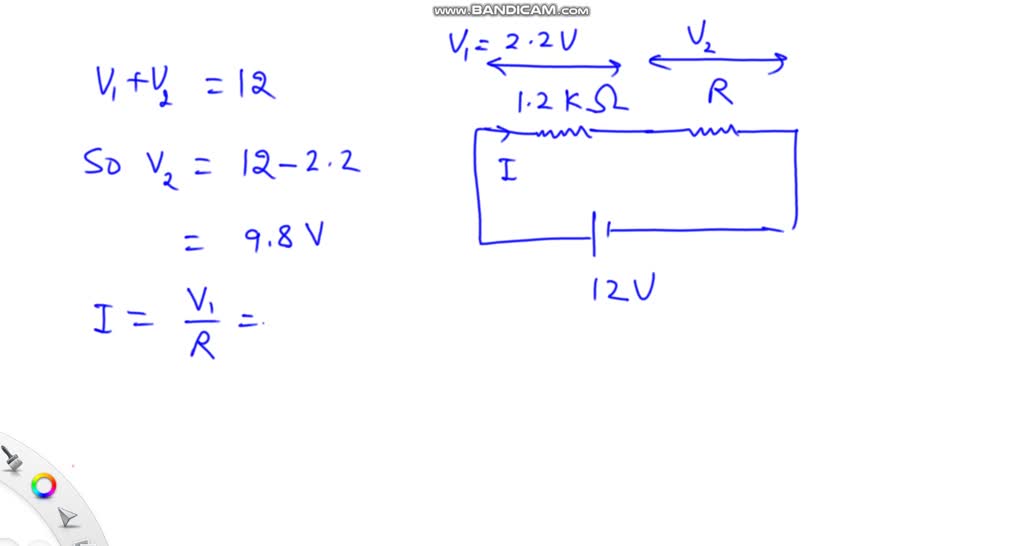 SOLVED: Select a resistor to be used as part of a voltage divider along ...